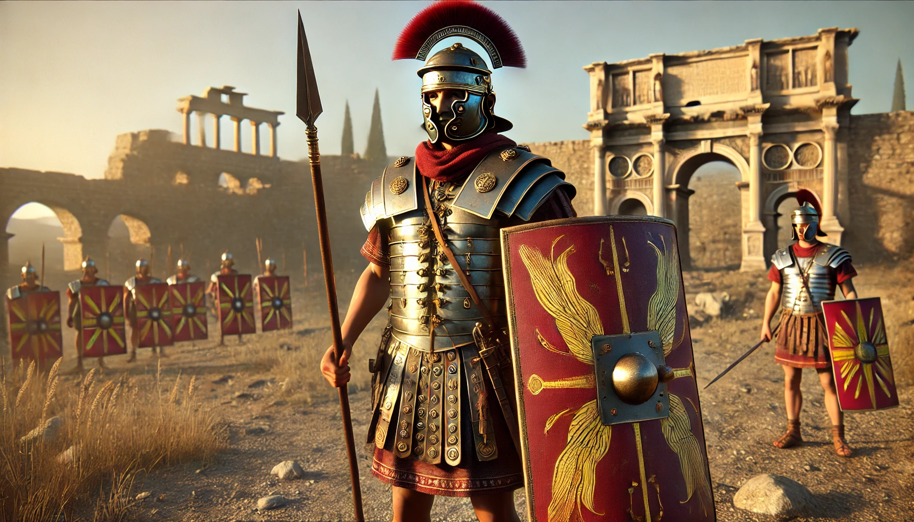 Design a Daz Studio G8M Roman Soldier with detailed armor, realistic poses, and historical accuracy for stunning renders.